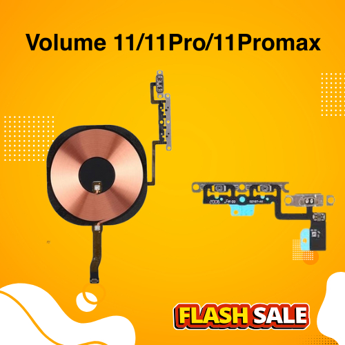Cáp Nguồn, Cáp Volume Thay Thế Cho iP 11/11 Pro/11 Promax - Zin Bóc