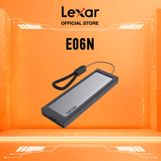 Box SSD Lexar E6 Hỗ trợ Ổ Cứng M.2 PCIe NVMe Gen 3x4/Gen 4x4 - Type-C 10Gbps Tương Thích PC, Laptop