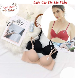  Áo lót nữ áo ngực nữ đúc su không gọng đệm dày 2,5cm bàn tay nâng ngực phù hợp mặc áo trắng áo dài - SU LÔNG VŨ 