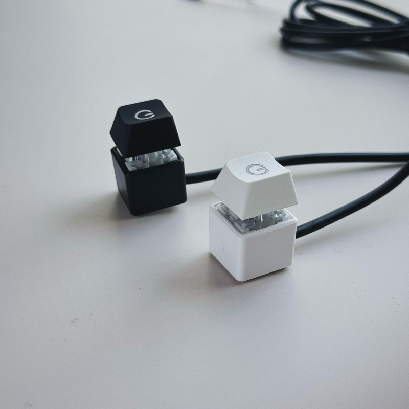 Nút nguồn PC, nút công tắc cho máy tính có led RGB dây dài 1,8m lắp đặt đơn giản .