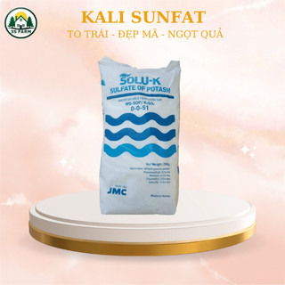  Phân Bón Kali Trắng - Kali Sunphat  K2SO4  Hàn Quốc Bao 25kg - Giúp Cứng Cây Hoa Đẹp Trái Ngọt 