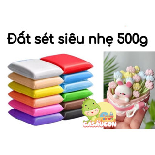 Đất sét siêu nhẹ tự khô 500g túi zip