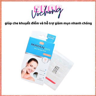 Miếng Dán Mụn MayanCare Ultra Thin Spot Plus 20 Miếng – Siêu Mỏng, Kháng Khuẩn, Dùng Ngày & Đêm