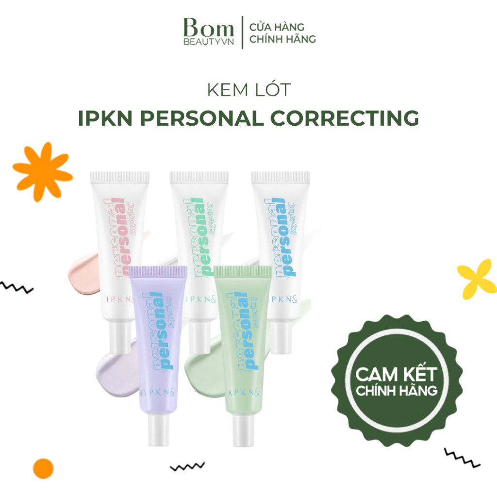 Kem Lót Mịn Da Kiềm Dầu Daiso IPKN Personal Correcting Base/Moisture Primer 25ml