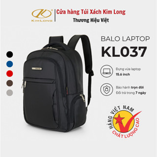 Balo Du Lịch Nam Laptop 15.6 Inch Chất Liệu Siêu Bền Kim Long KL037