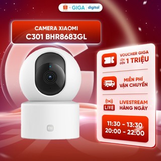  Camera Xiaomi C301 BHR8683GL giám sát thông minh - chất lượng hình ảnh 2K 