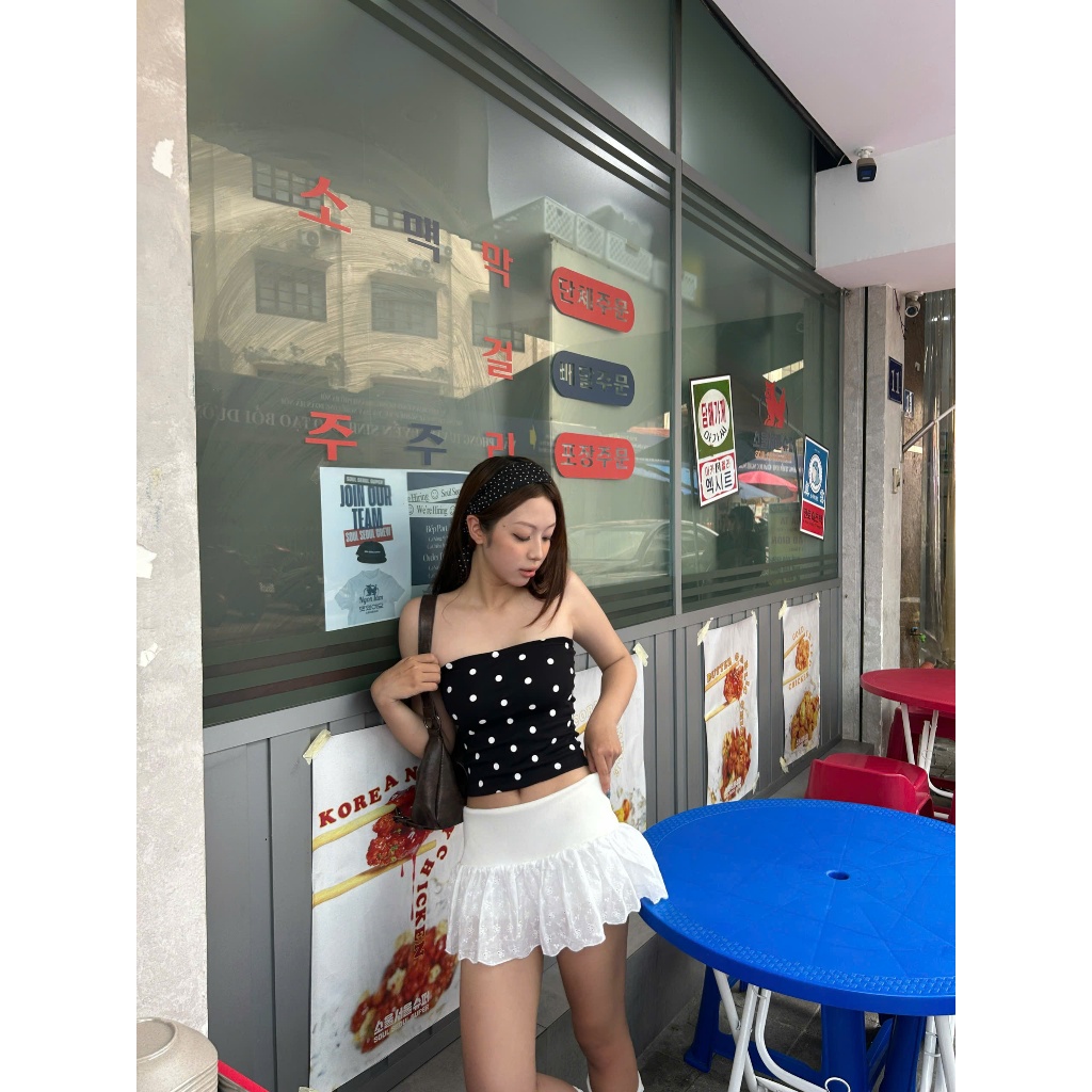 Áo quây chấm bi BICHAN - 𝐊𝐈𝐋𝐋 𝐒𝐘𝐒𝐓𝐄𝐌 | BigBuy360 - bigbuy360.vn