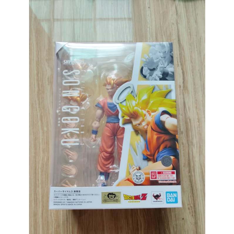 Mô Hình SHF Son Goku SSJ3 Chính Hãng Bandai – Dragon Ball Z – Figure Siêu Cấp Có Khớp Động