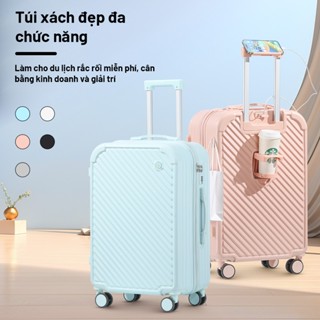 Vali du lịch Khóa kéo Cao Cấp Size20/24/28 Bảo hành 5 năm