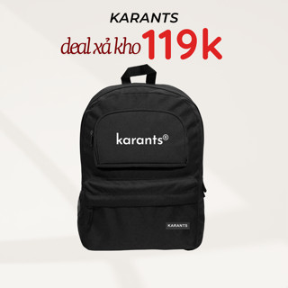 [Xả Kho] Balo Đi Học Nam Nữ Karants BRAND® Basic Logo Backpack - PK06