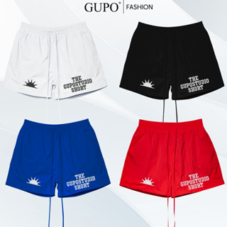 Quần Short GUPO Nam Nữ Vải Dù Cao Cấp Form Rộng Trên Gối – GS04P
