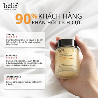 Mặt Nạ Ngủ Belif Super Knights - Multi Vitamin Mask Dưỡng Sáng Da Dhskincare