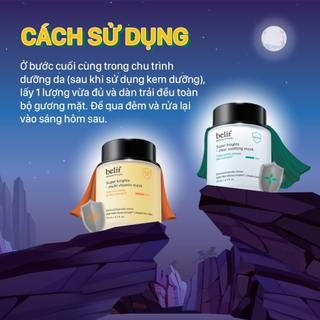 Mặt Nạ Ngủ Belif Super Knights - Multi Vitamin Mask Dưỡng Sáng Da Dhskincare