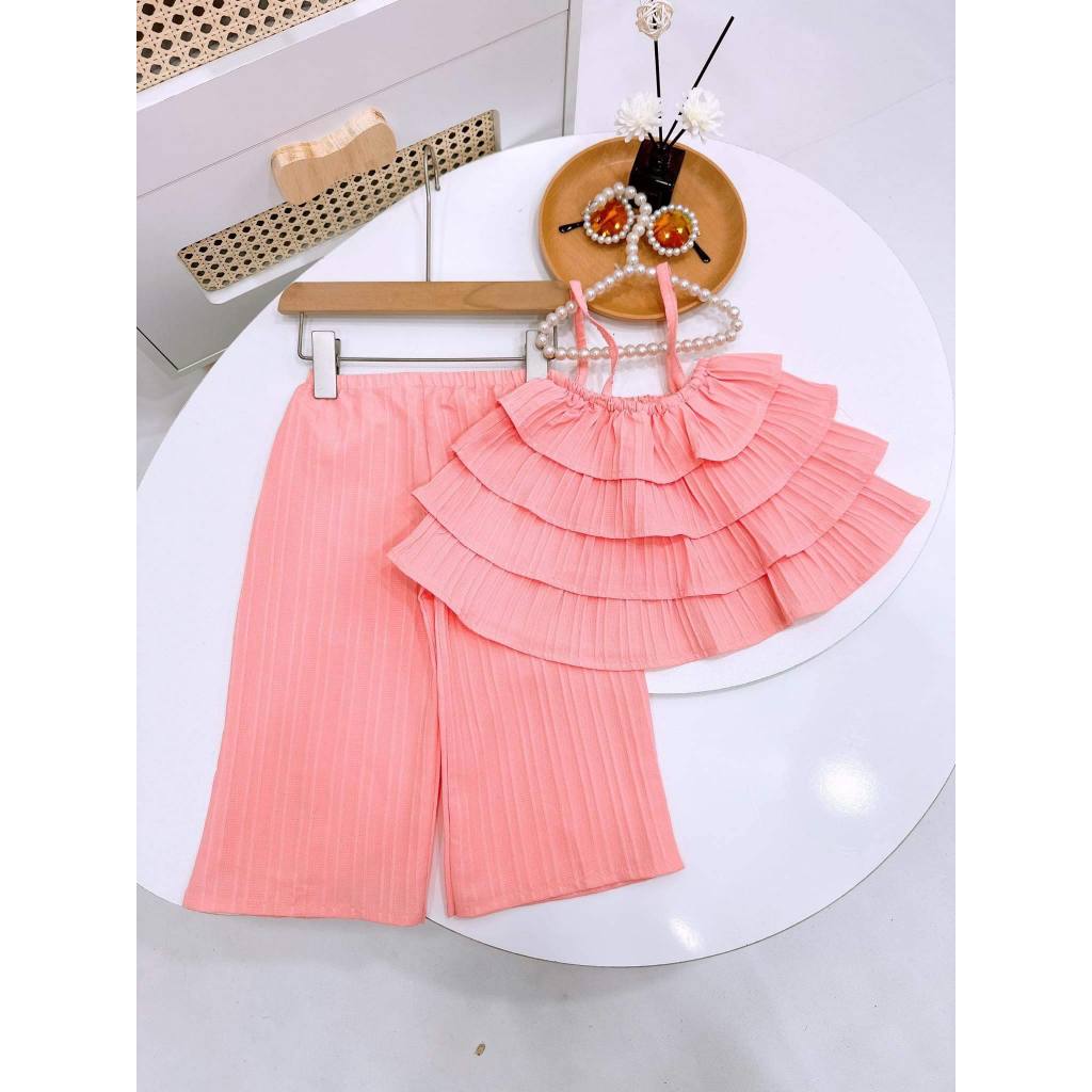 N05 Set 2 dây quần dài cho bé gái 10 - 25kg