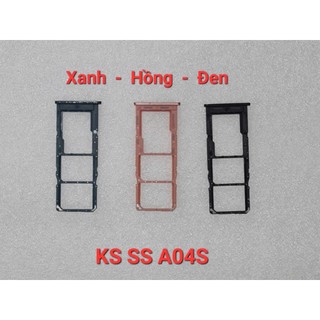 Bộ vỏ Samsung A04S (gồm vỏ, xương, kính cam, nút bấm, khe sim)