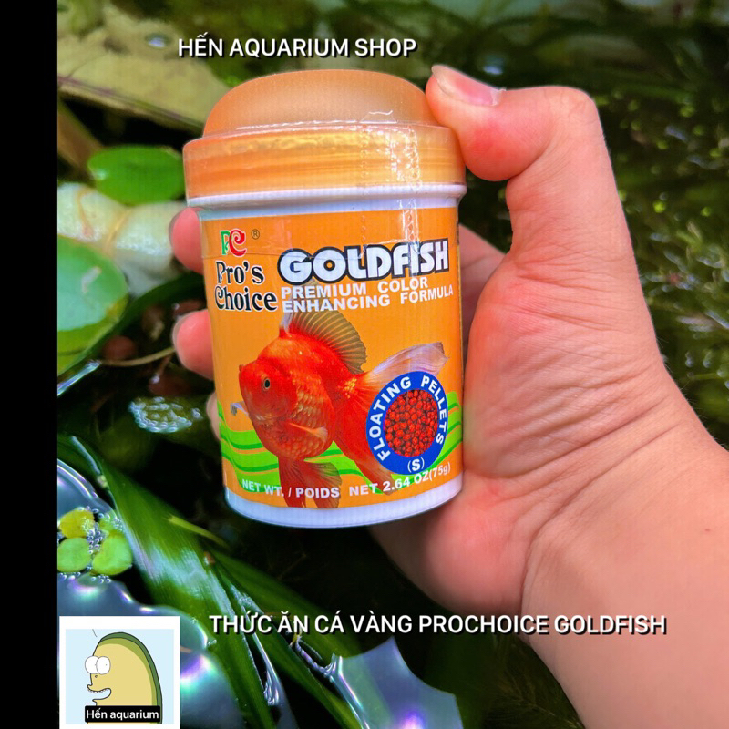 Thức ăn cho cá vàng Prochoice GoldFish ( lọ 75 gram )