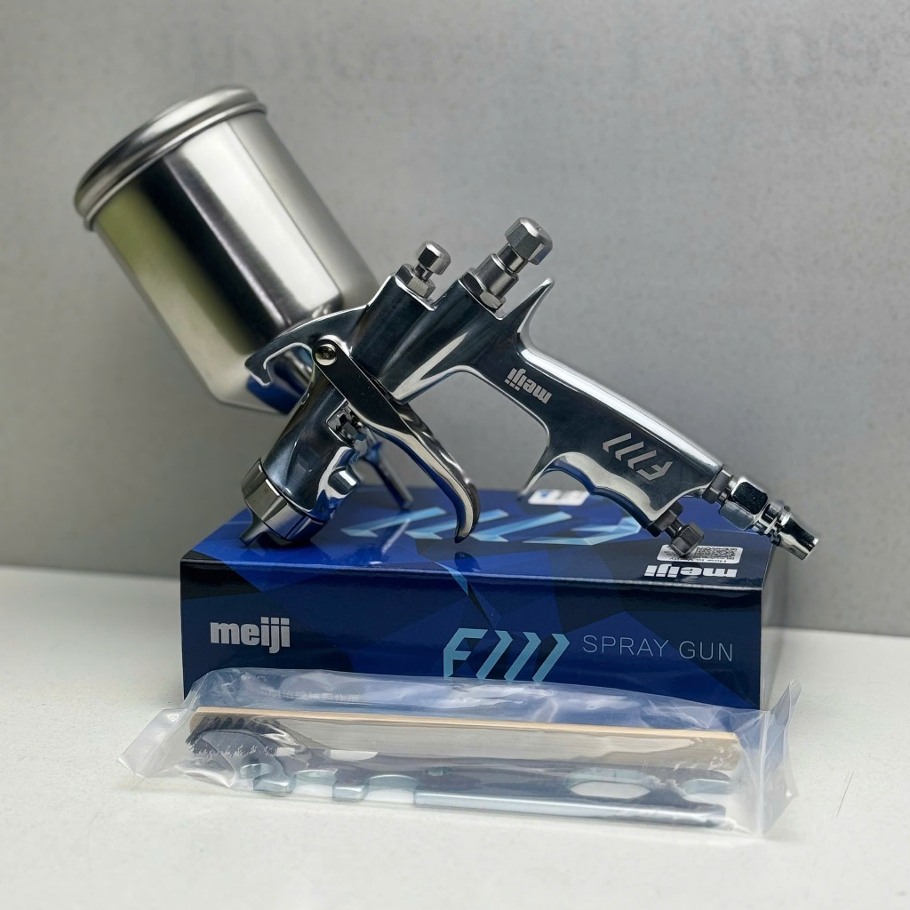 Súng Phun Sơn Bóng Xe Máy - Oto Meiji F111 1.3mm