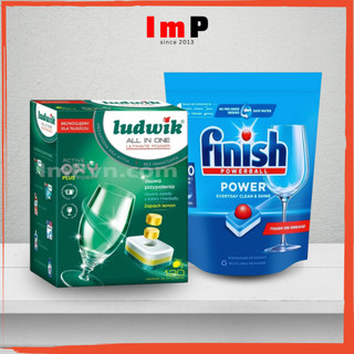 Viên rửa chén bát Ludwik All in one Ultimate - Finish All in One - Hàng Chính hãng - ImP