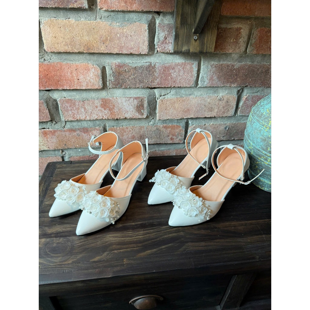 Giày sandal cao gót 5 phân và 9 phân, cao gót mũi nhọn cao cấp đi tiệc,đi chơi,da lỳ A8CD