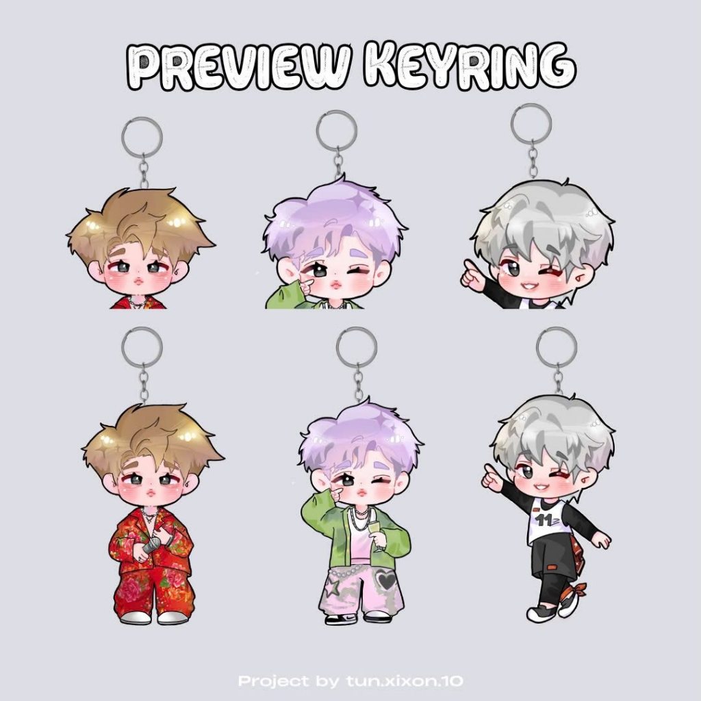 DONATE RHYDER'S PROJECT ATSH CONCERT DAY 6 KEYCHAIN