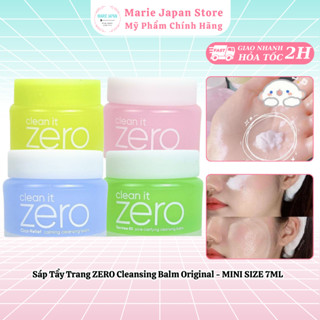 Sáp Tẩy Trang ZERO Cleansing Balm Original - MINI SIZE 7ML - Marie Japan