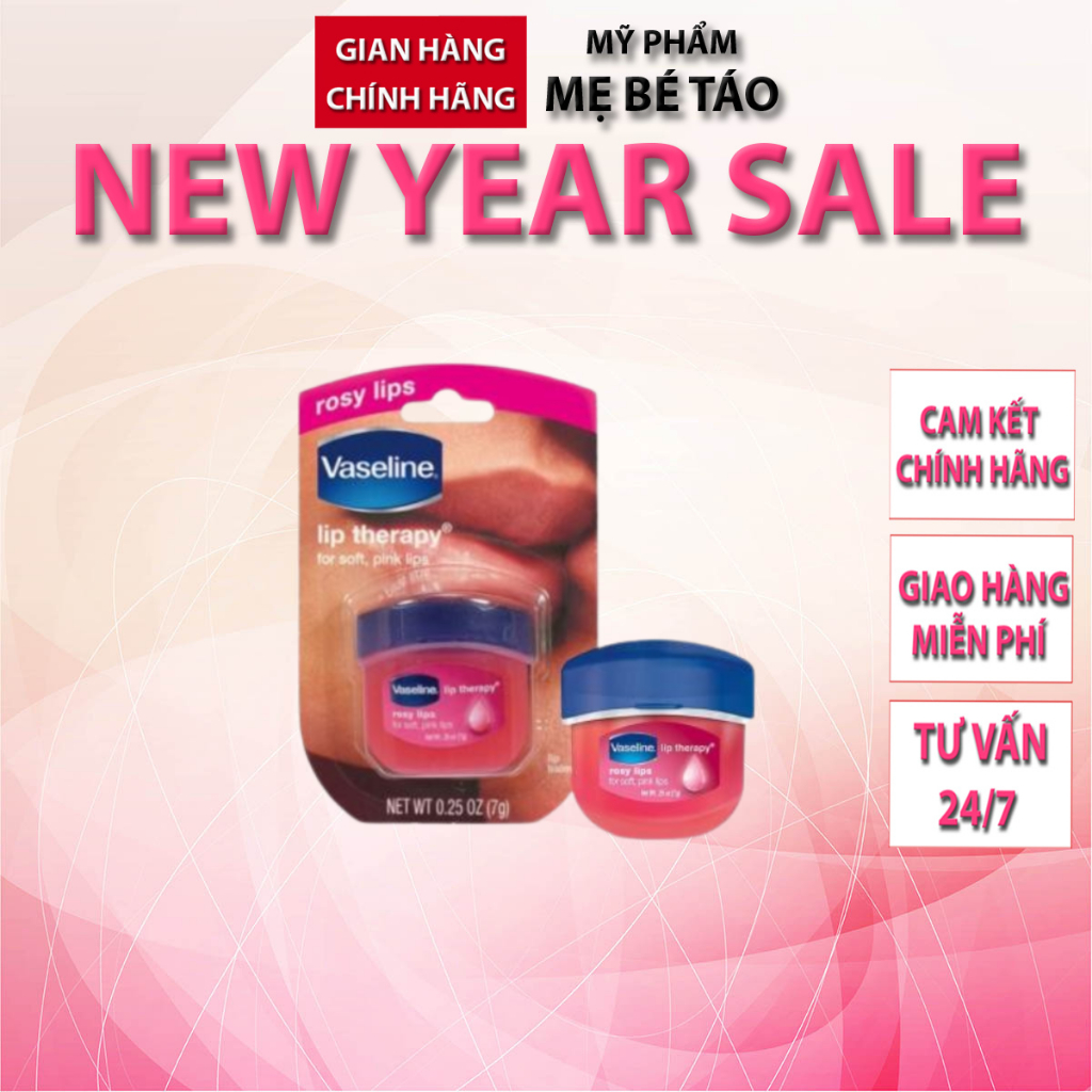 Son Dưỡng Môi Vaseline Hồng