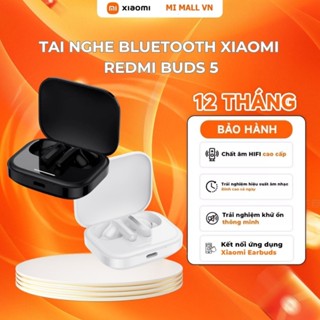 Tai Nghe Bluetooth Chống Ồn Xiaomi Redmi Buds 5 White | Hàng Chính Hãng | Bảo Hành 12 Tháng