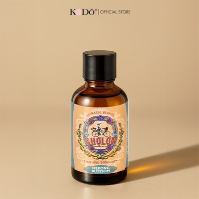 Tinh dầu thiên nhiên thơm phòng, thư giãn Kodo Chợ Lớn Indochine Dung Tích 30ml