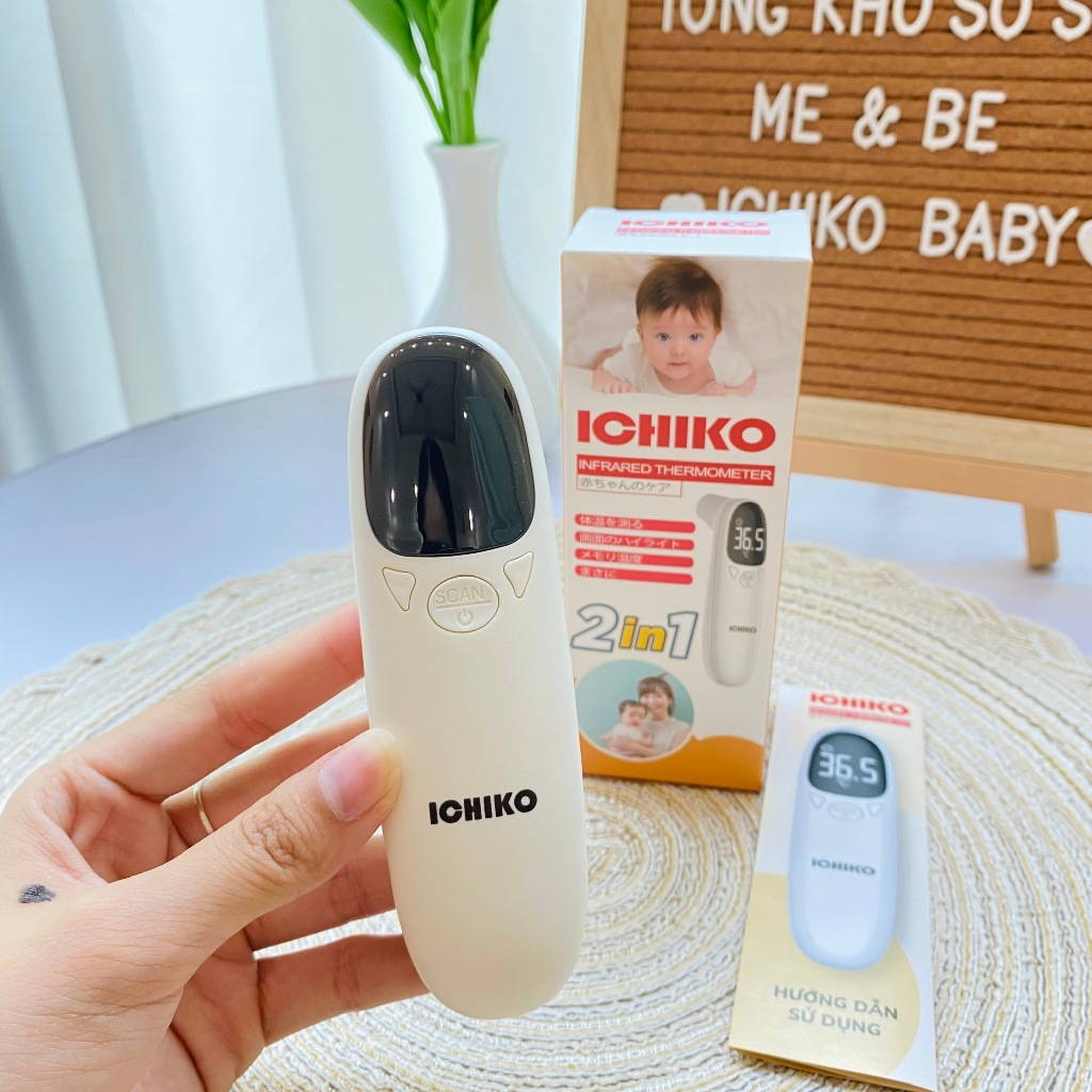 Nhiệt kế điện tử hồng ngoại ICHIKO