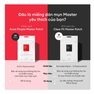 Dán Mụn Cosrx Clear Fit Master Patch 18 Miếng