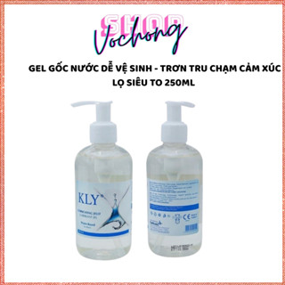  Gel Bôi Trơn KLY 250ml Gốc Nước Dưỡng Ẩm Tự Nhiên - Hàng Chính Hãng Từ Thổ Nhĩ Kỳ 