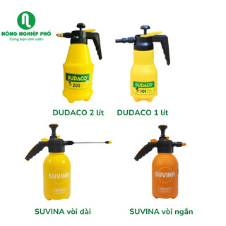 Bình Xịt Tưới Cây Phun Sương Dudaco Nông Nghiệp Phố, Bình Tưới Cây Mini 2 Lít, Bảo Hành 1 Đổi 1