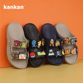 Dép Cho Bé Trai Minecraft Kankanstore Dép Lê Trẻ Em Chống Trơn Trượt Pokemon Songoku KA124