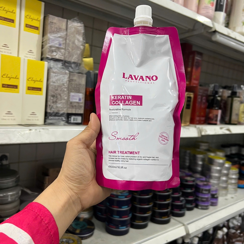( Hàng chính hãng ) Hấp Lavano keratin colagen  500ml