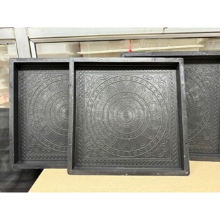  💢free ship💢 Combo rẻ bất chấp 3 khuôn đúc gạch xi bê tông  hoa cúc 40x40xcm 