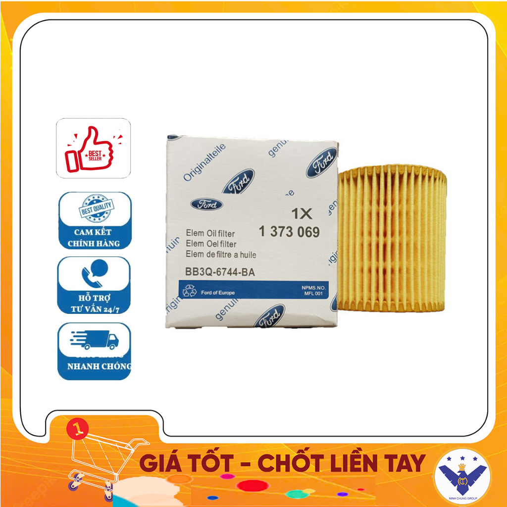 Lọc Dầu Ford Ranger, Mazda BT50 2.2/3.2