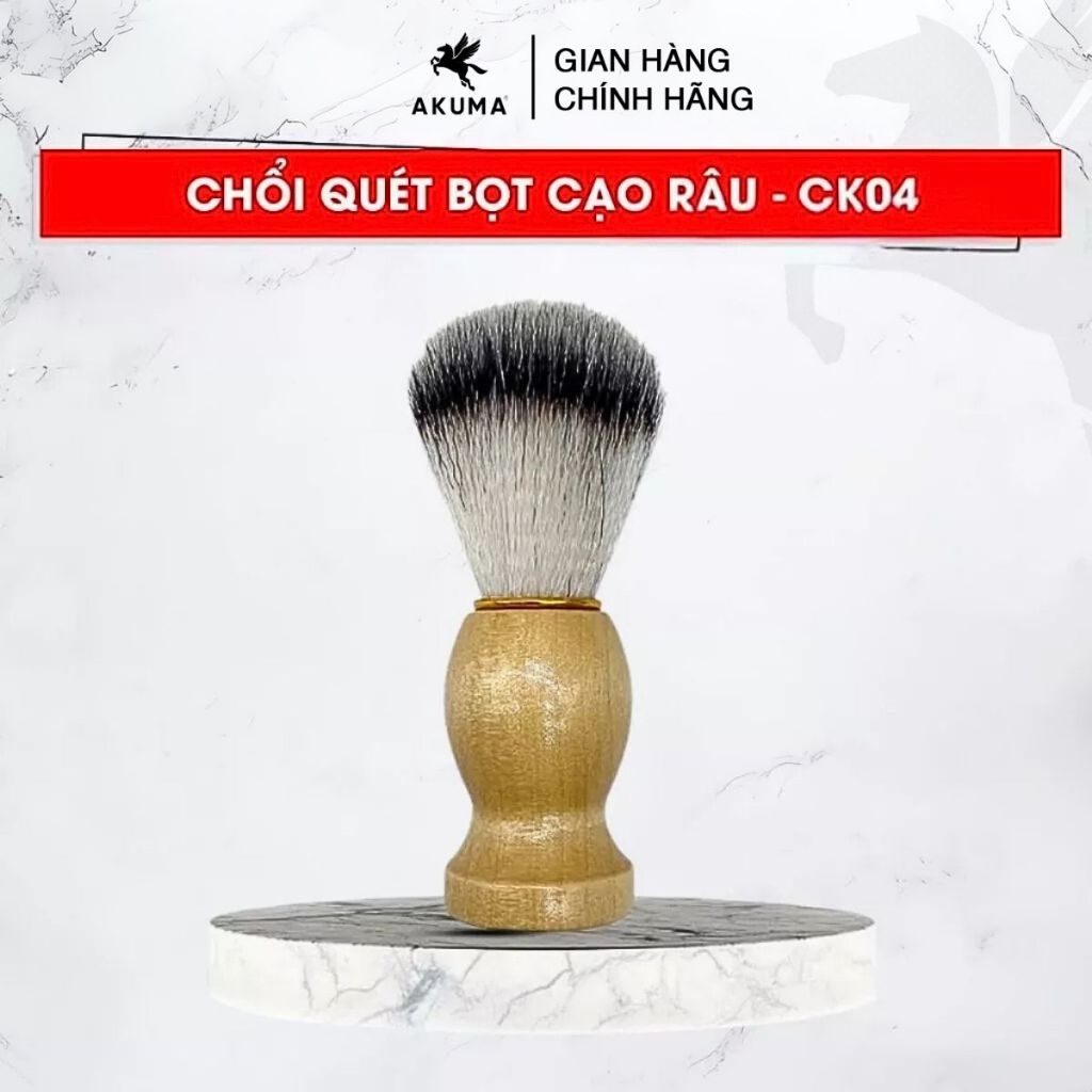 Chổi Quét Bọt Cạo Râu - CK04