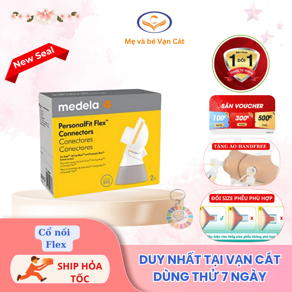 Cổ Nối Flex Medela Chính Hãng Cho Swing Flex, Freestyle Flex, Maxflow