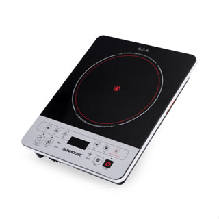 BẾP HỒNG NGOẠI CẢM ỨNG SUNHOUSE SHD6005 - Không kén nồi, Công suất 2000W, Tặng kèm vỉ nướng