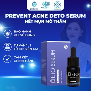  Serum chăm sóc da mụn mờ thâm Lurcinn mẫu mới  Deto  Lurcos 10ml 