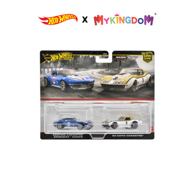 Đồ Chơi Bộ Đôi Siêu Xe Premiums 8 HOT WHEELS HRR80/HBL96