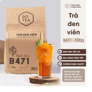 Trà đen viên B471 Dotea pha chế trà trái cây, trà sữa, thưởng thức, vị Ngọt Hậu Chát Đặc, Thơm Nồng