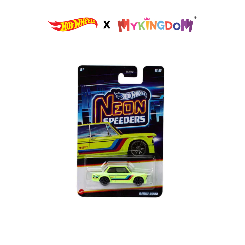 Đồ Chơi Siêu Xe Neon Speeders BMW 2002 Hot Wheels  JCB07/HLH72