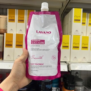  KEM Ủ TÓC  PHỤC HỒI TÓC HƯ TỔN keratin colagen Lavano 500ml 
