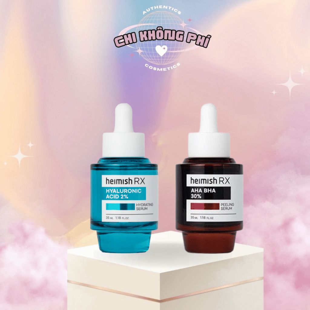 Heimish RX Dưỡng Da – Tinh Chất HA 2% và AHA BHA 30% - 35ml