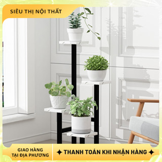  Kệ để cây cảnh giá để cây cảnh kệ chậu bông hoa Ban Công Ngoài Trời Sân Vườn Giá đỡ hoa 9 chậu Kiểu dáng đơn giản 