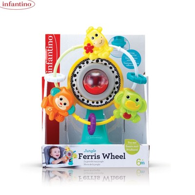 Đồ chơi hình vòng quay hình khu - Jungle Ferris Wheel Infantino - 6m+ (Cái)
