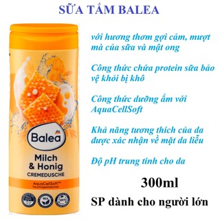DẦU GỘI,SỮA TẮM DÀNH CHO TRẺ EM,NGƯỜI LỚN ,CHO NAM ,NỮ CỦA ĐỨC BALEA  300~750ML