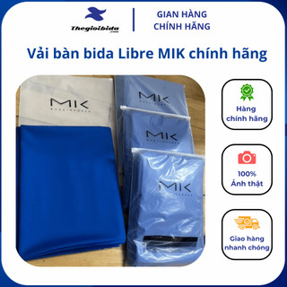 Vải bàn bida Libre MIK chính hãng