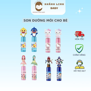  Son dưỡng môi cho bé 4tuổi+ Baby Shark  siêu nhân  công chúa  hello kitty  Wakodo   Date 2026  